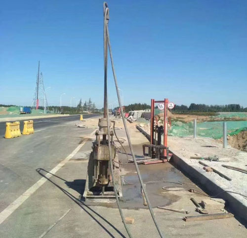 萍乡公路高聚物注浆加固