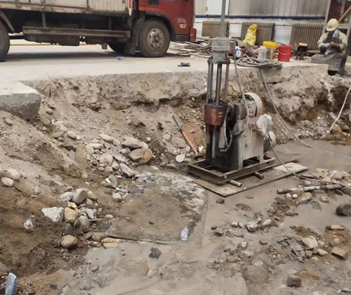 萍乡公路下沉压浆